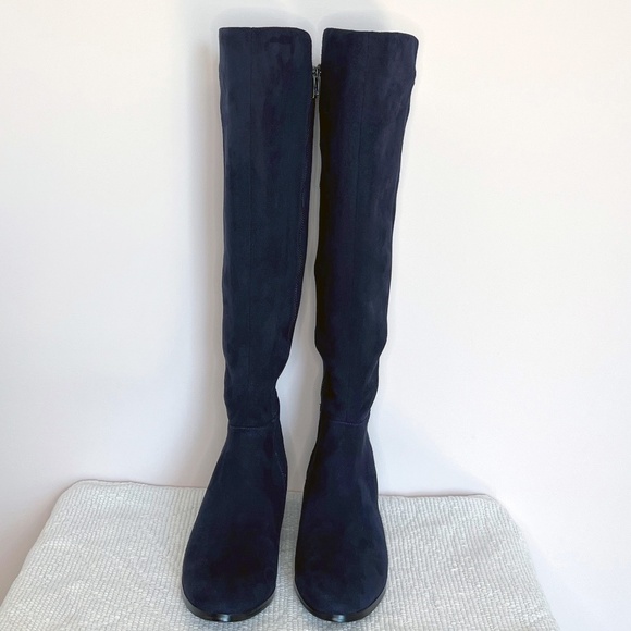 Vegan Suede Tall Boots - Picture 4 of 11